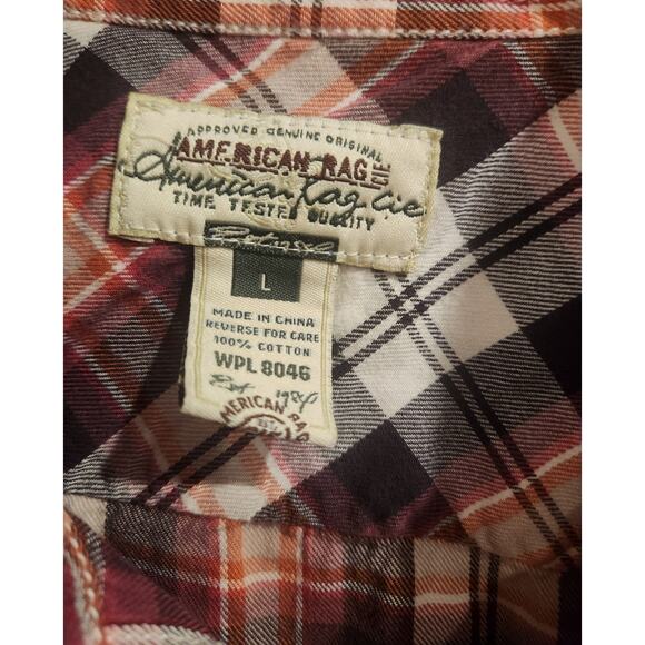 American Rag Button Down Shirt, Men's Size Large - Picture 4 of 4